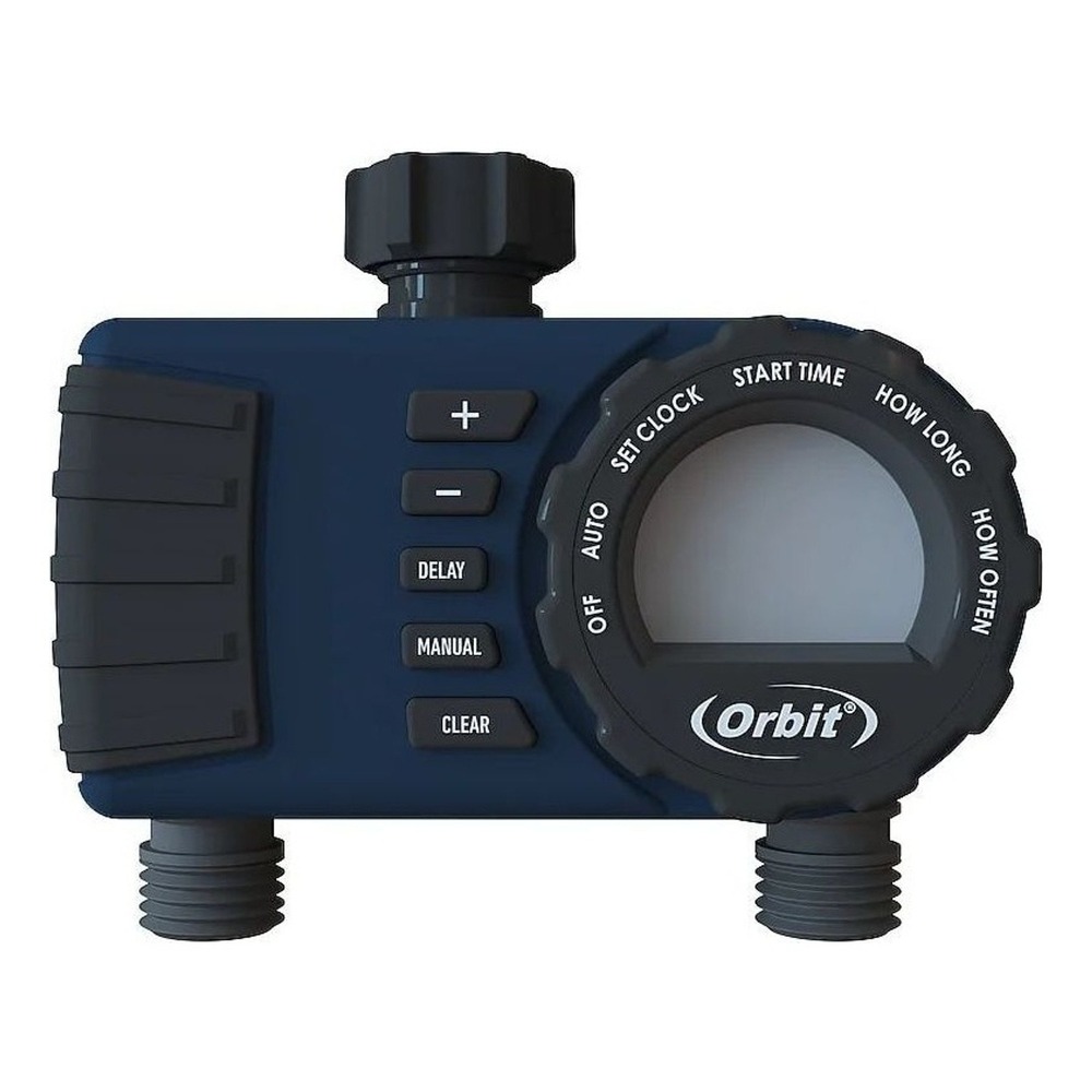 Orbit Digital 2-Outlet Hose Faucet Timer Automatic‎ Garden Watering System